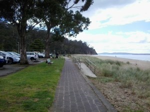 Pathway along Derwent at KB